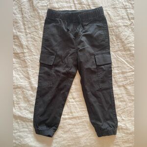 H&M Kids Black Cargo Joggers